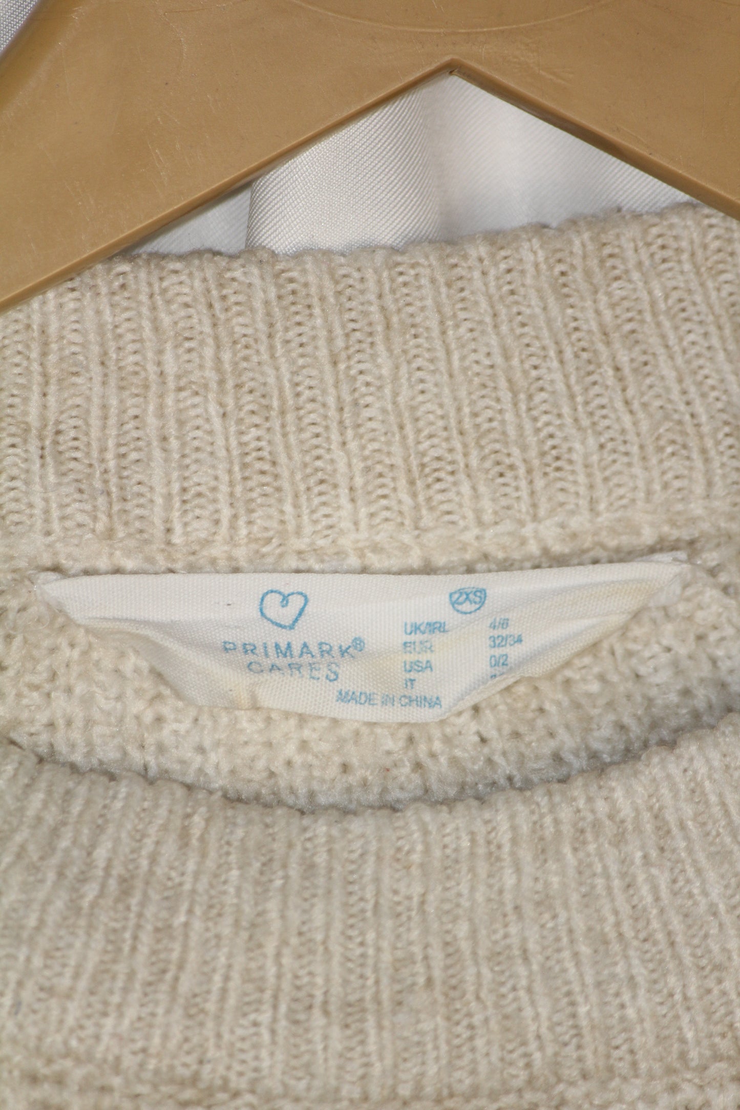 Classic White Knit Sweater – Primark