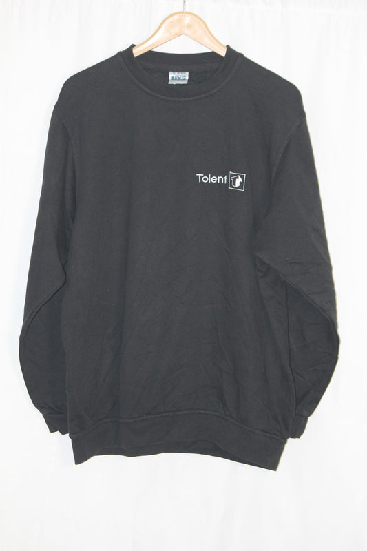 Uneek UX3 Black Full Sleeve Sweatshirt