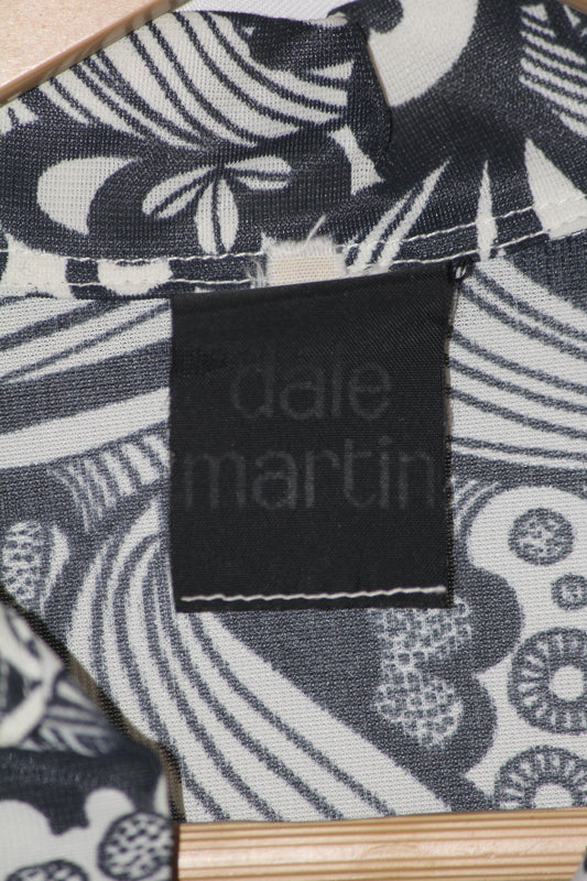 Floral Black & White Button Down Shirt – Dale Martin