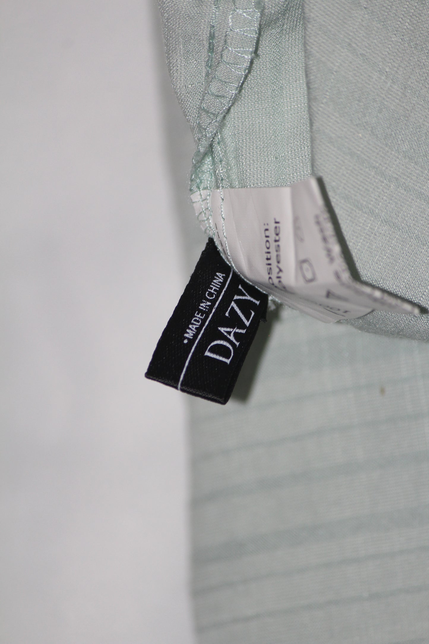 Dazy Green Button Down Shirt