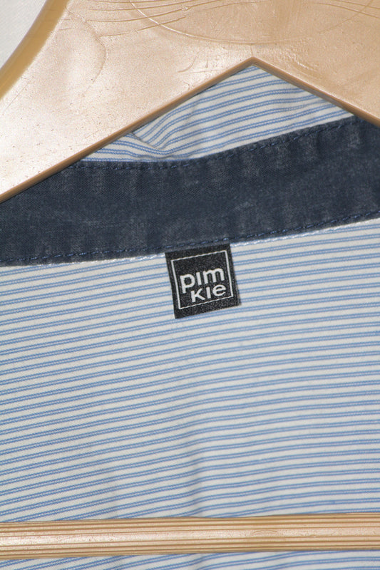 Pimkie Blue Stripes Button-Down