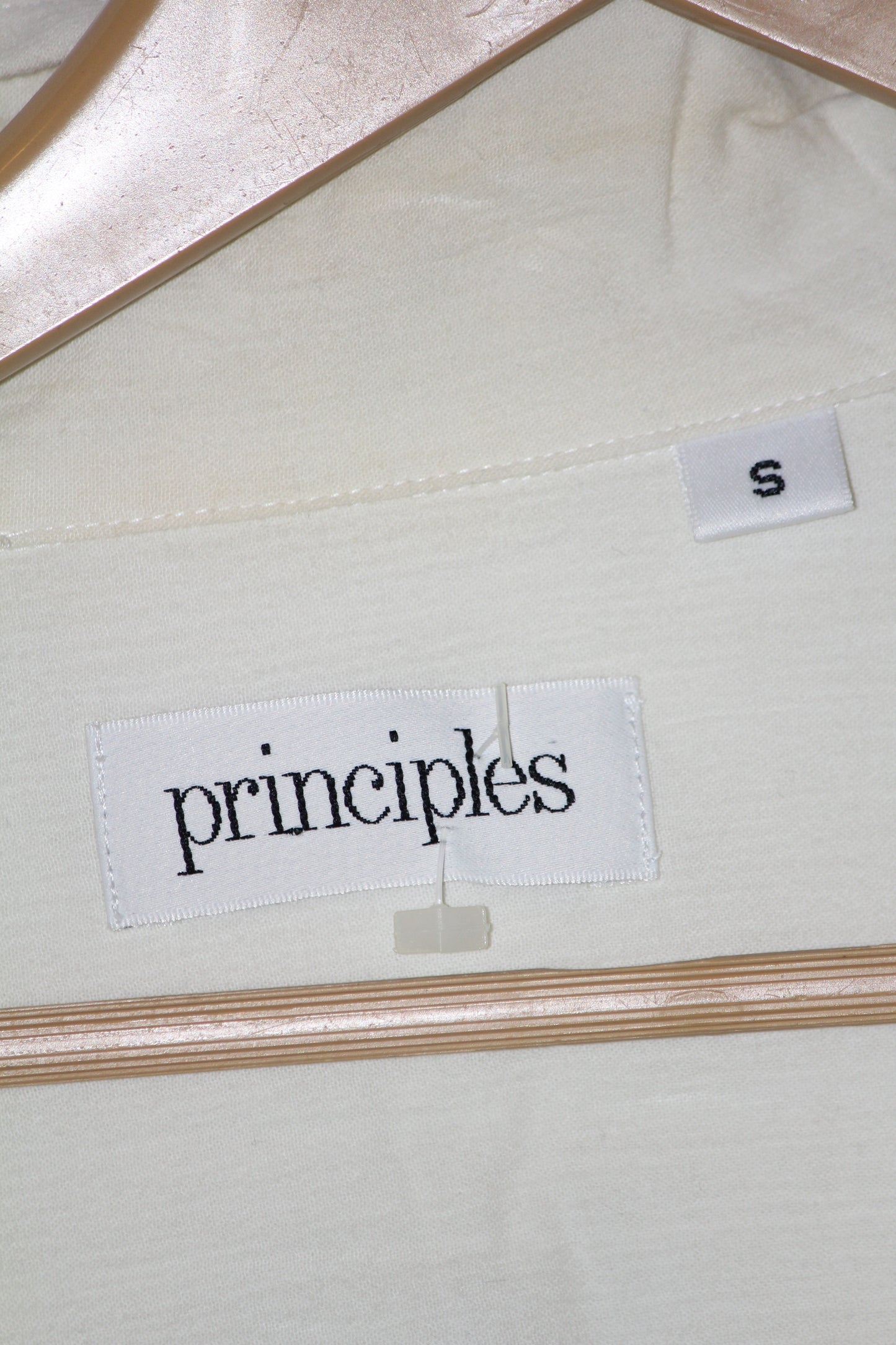 Principles Lemon Yellow Cotton Shirt – Medium (Woman)