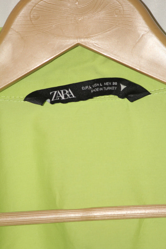 Green Algodón Shirt – ZARA