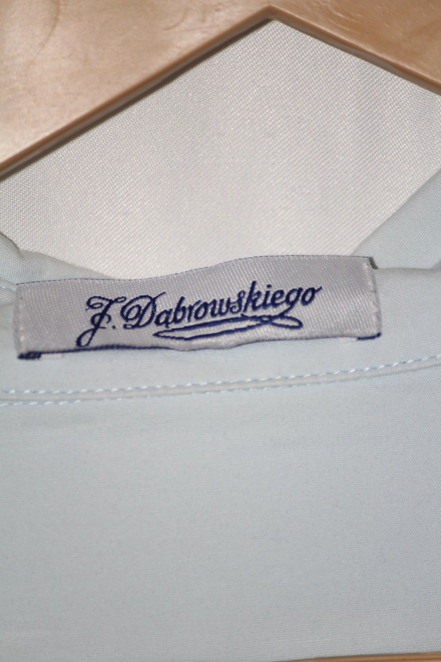 Skyline Chic – F. Dabrowskiego Sky Blue Button Down Shirt