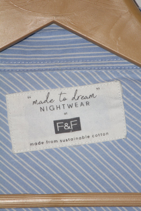 Light Blue Stripe Shirt – F&F