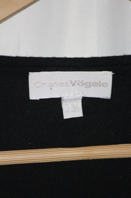 Charles Vogele Black Full Sleeve Bodycon Dress