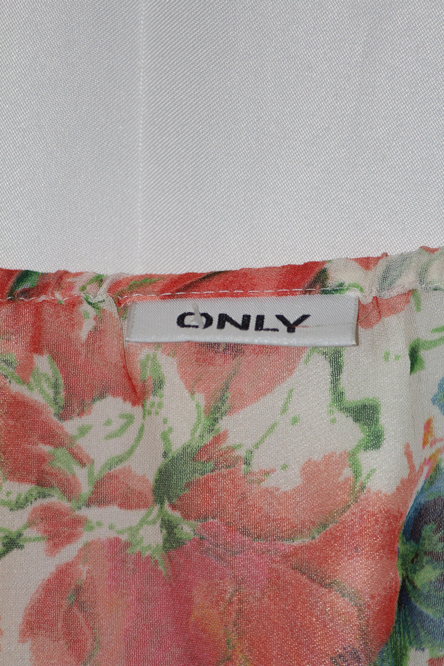Only Cream Floral Tank Top