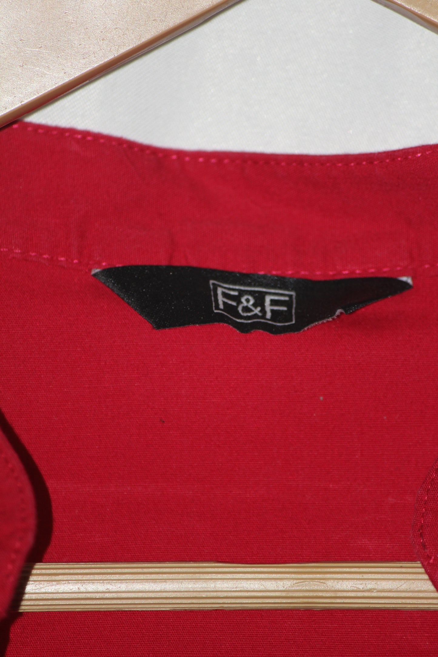 Red Stretch Shirt – F&F