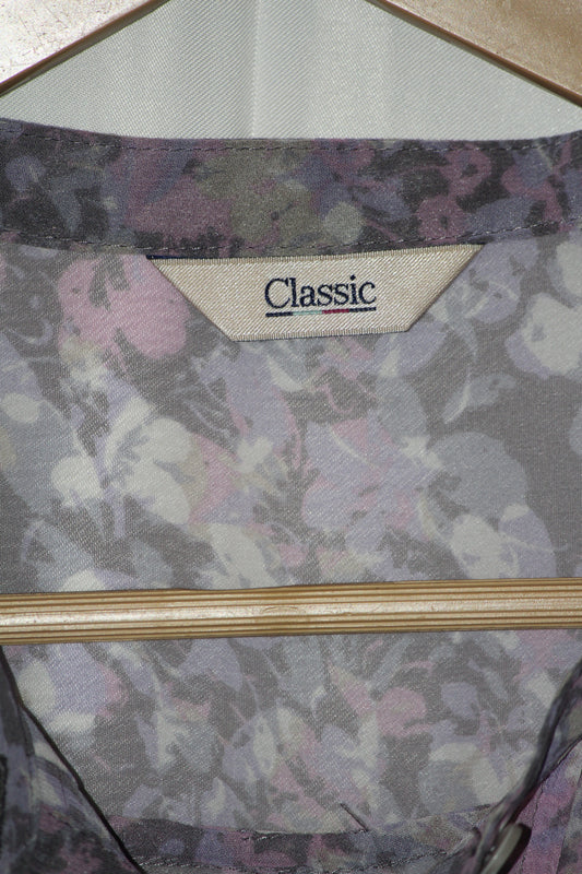 Classic Floral Button Down Shirt