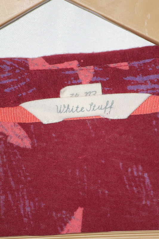 Red Star Print Shirt – White Stuff