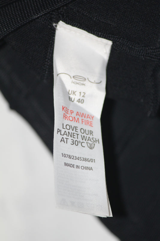 New Look Navy Blue Sleeveless Bodycon Dress