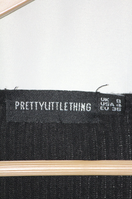 PrettyLittleThing Black Stretchable Bodycon Dress