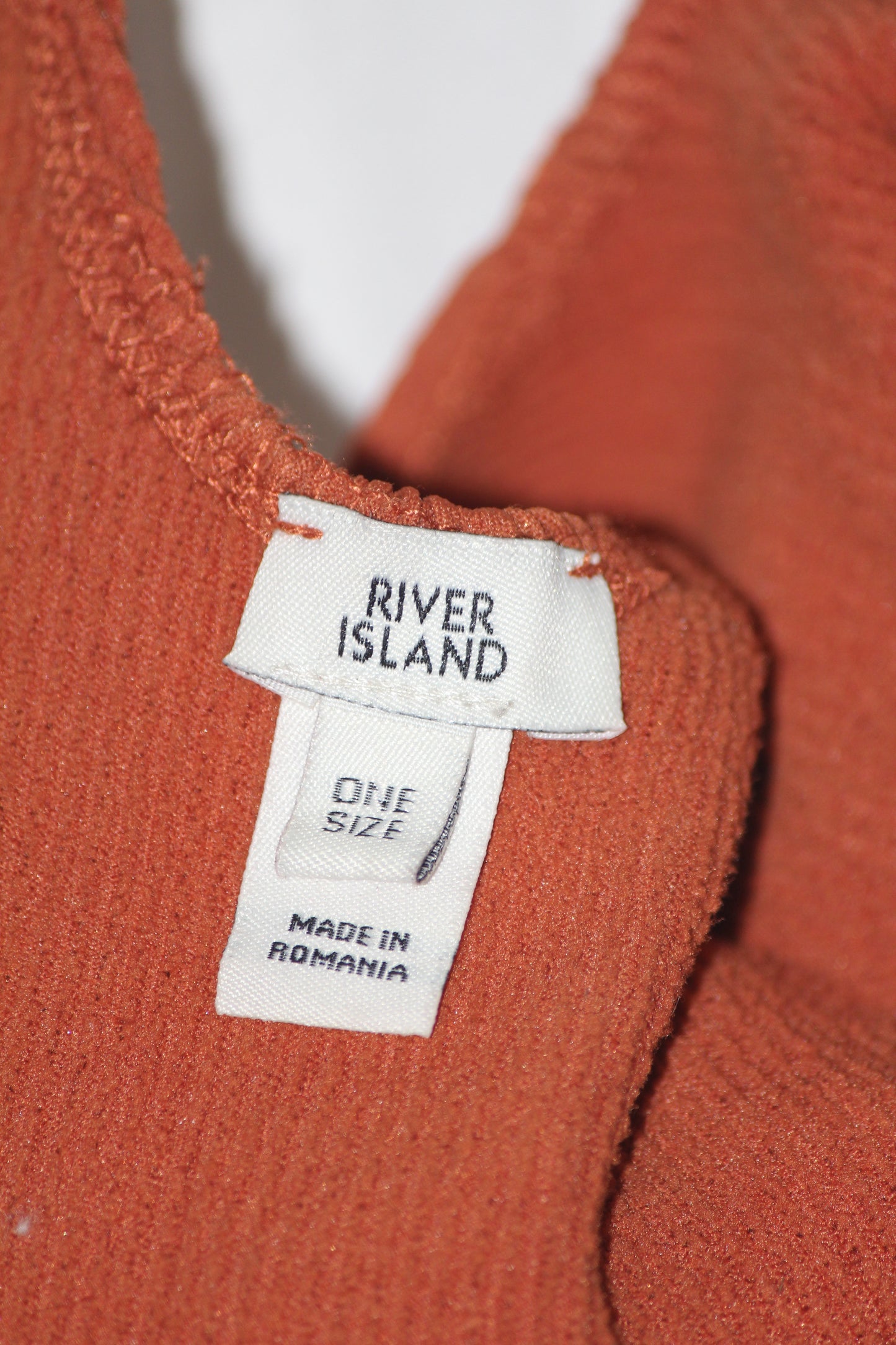 River Island Brown Sleeveless Stretchable Bodycon Dress