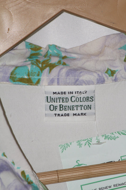 Tropical Bloom – United Colors of Benetton Floral Button Down Shirt