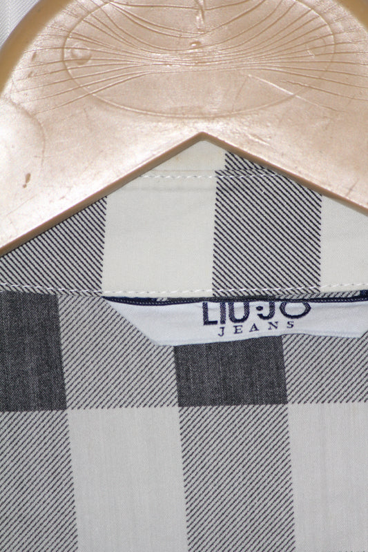 Timeless Monochrome – Liu Jo Black & White Button Down Shirt