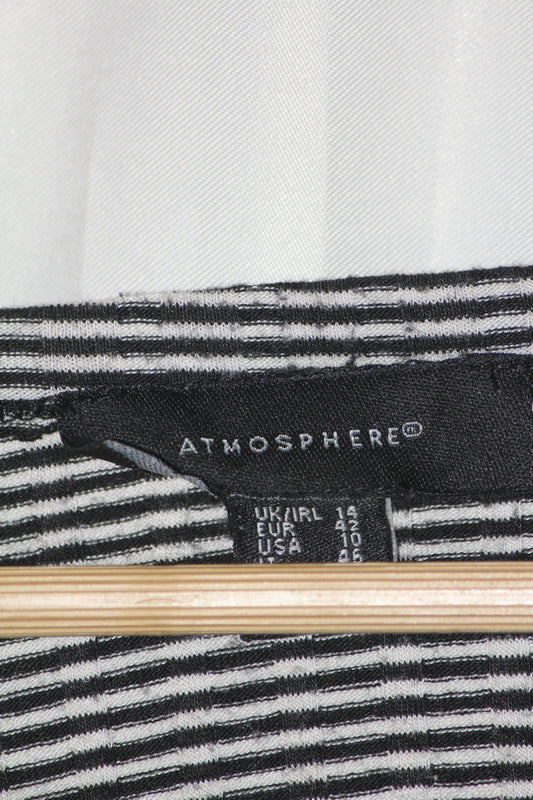 Atmosphere Striped Winter Crop Top