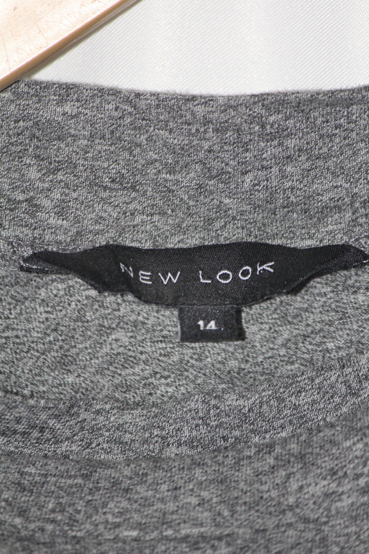 New Look Grey Crop Top