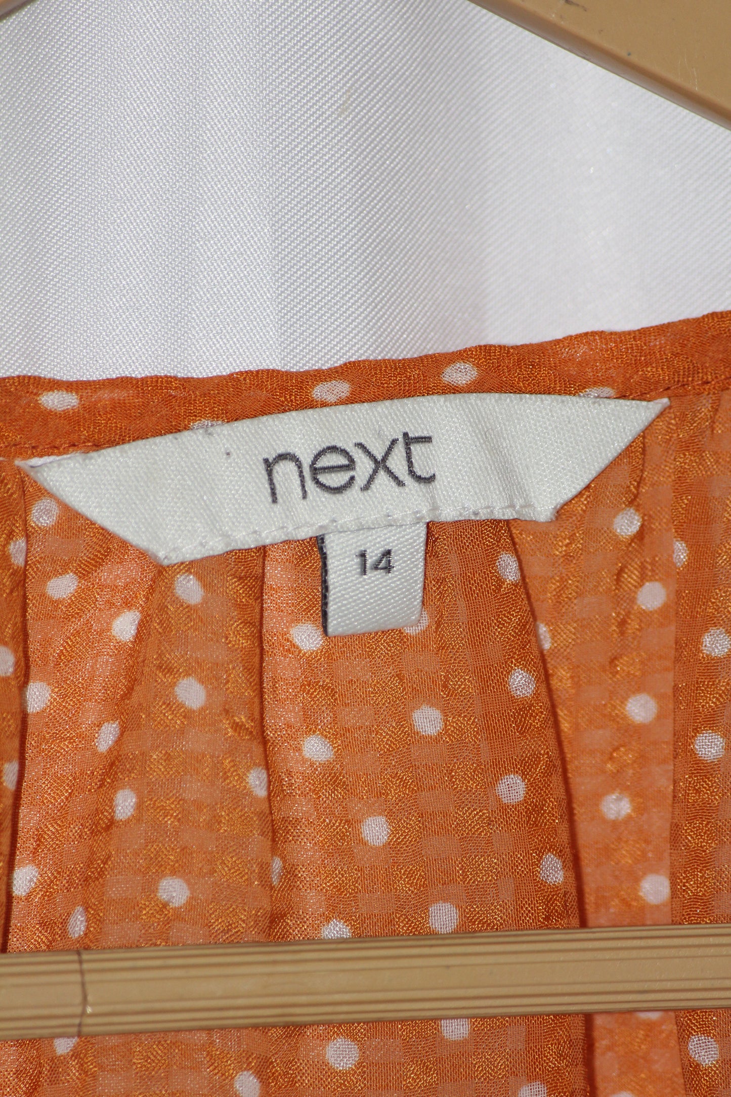 Next Orange Crop Top