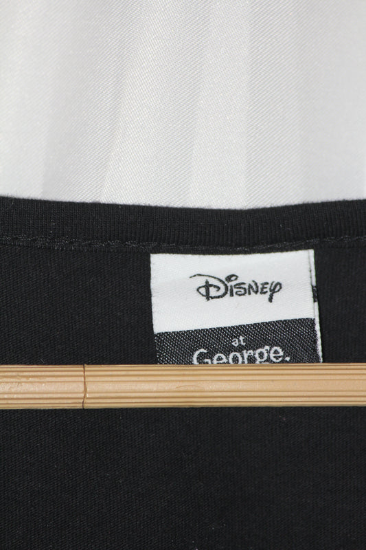 George Mickey & Minnie Black Crop Top - Small