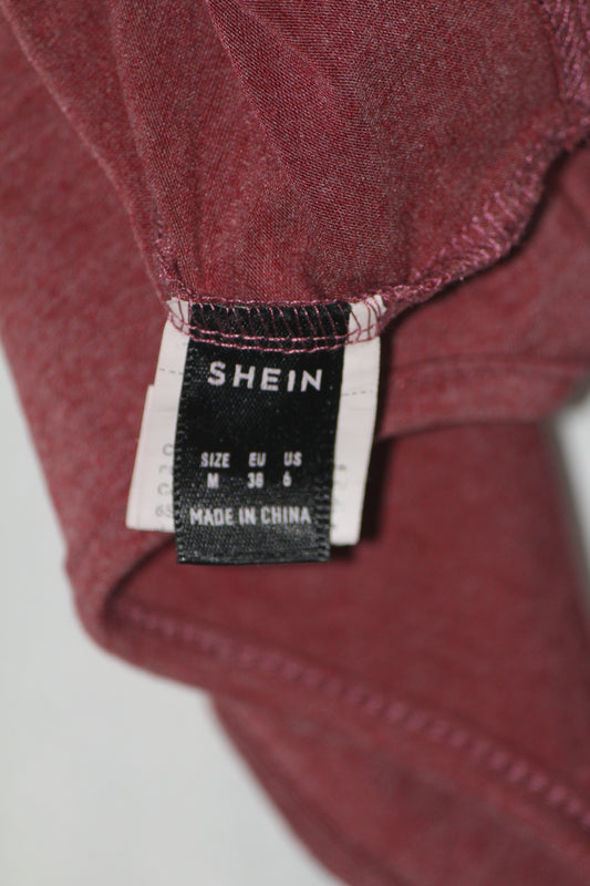 Shein Maroon Tank Top – Medium (Everyday Essential)