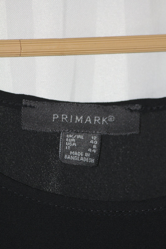 Primark Black Tank Top – Medium (Versatile Basic)
