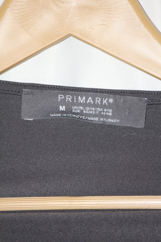 Primark Grey Crop Top – Medium (Essential Basic)