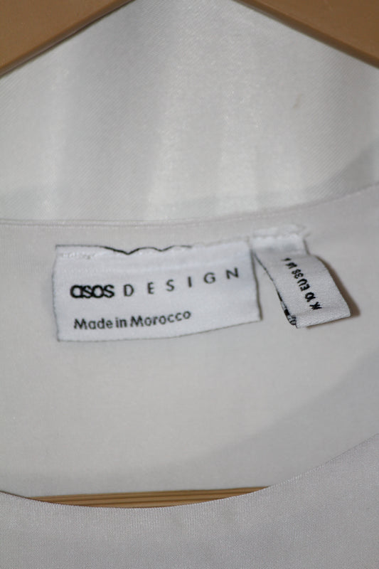 Asos White Tank Top – Small (Casual Essential)