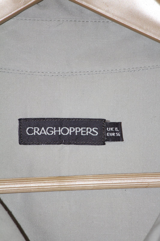Craghoppers Ash White Polyester Blend Shirt – XL