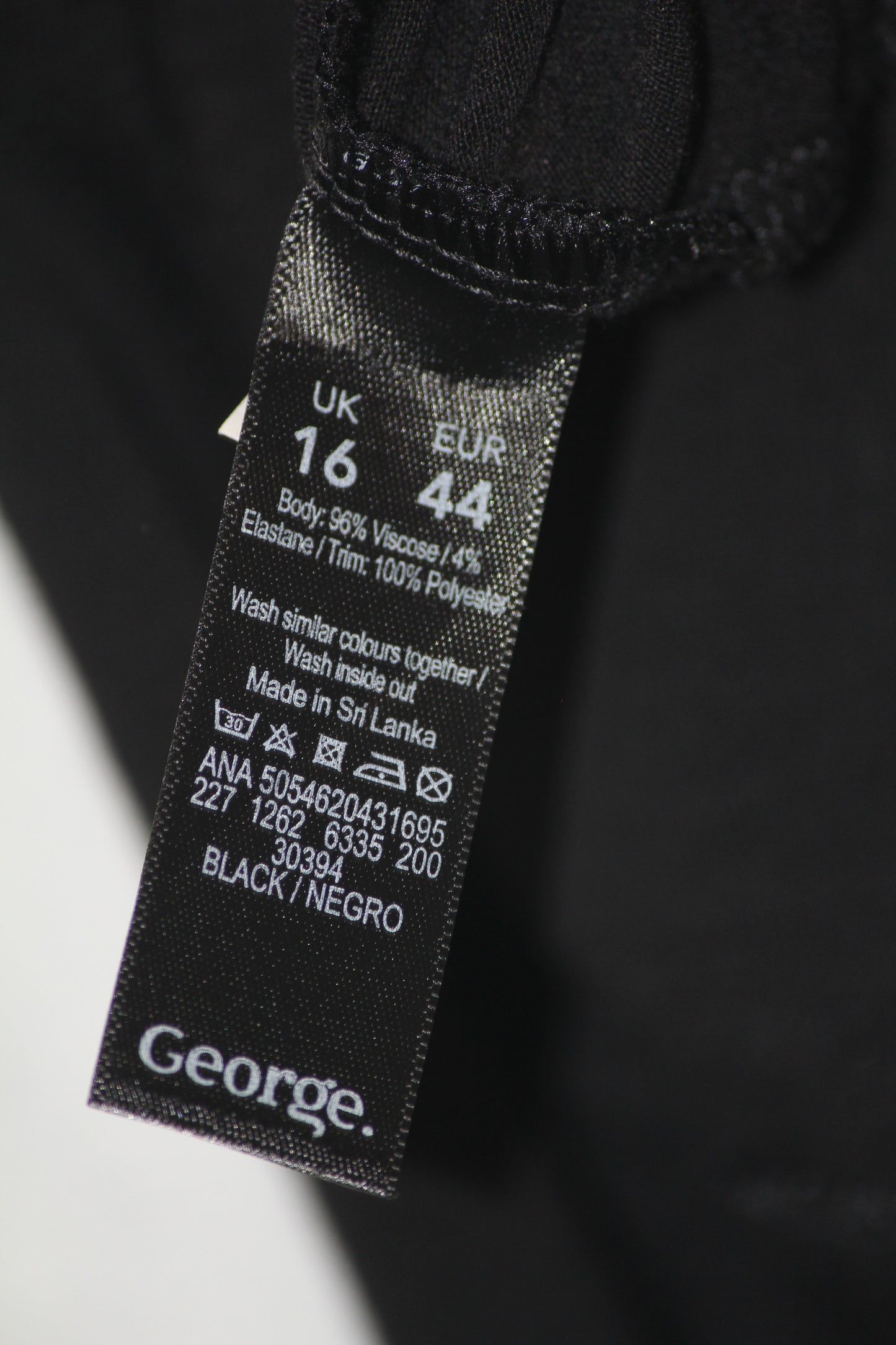 George Classic Black Dress