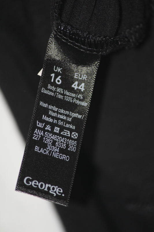 George Classic Black Dress