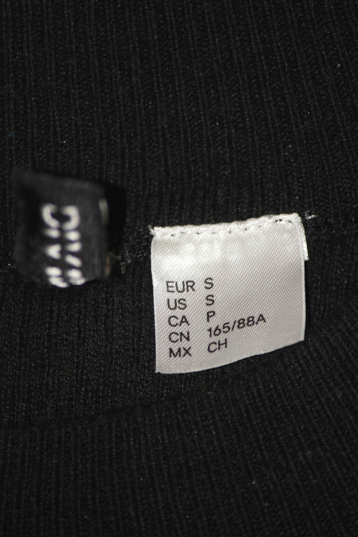 H&M Sleek Black Blouse