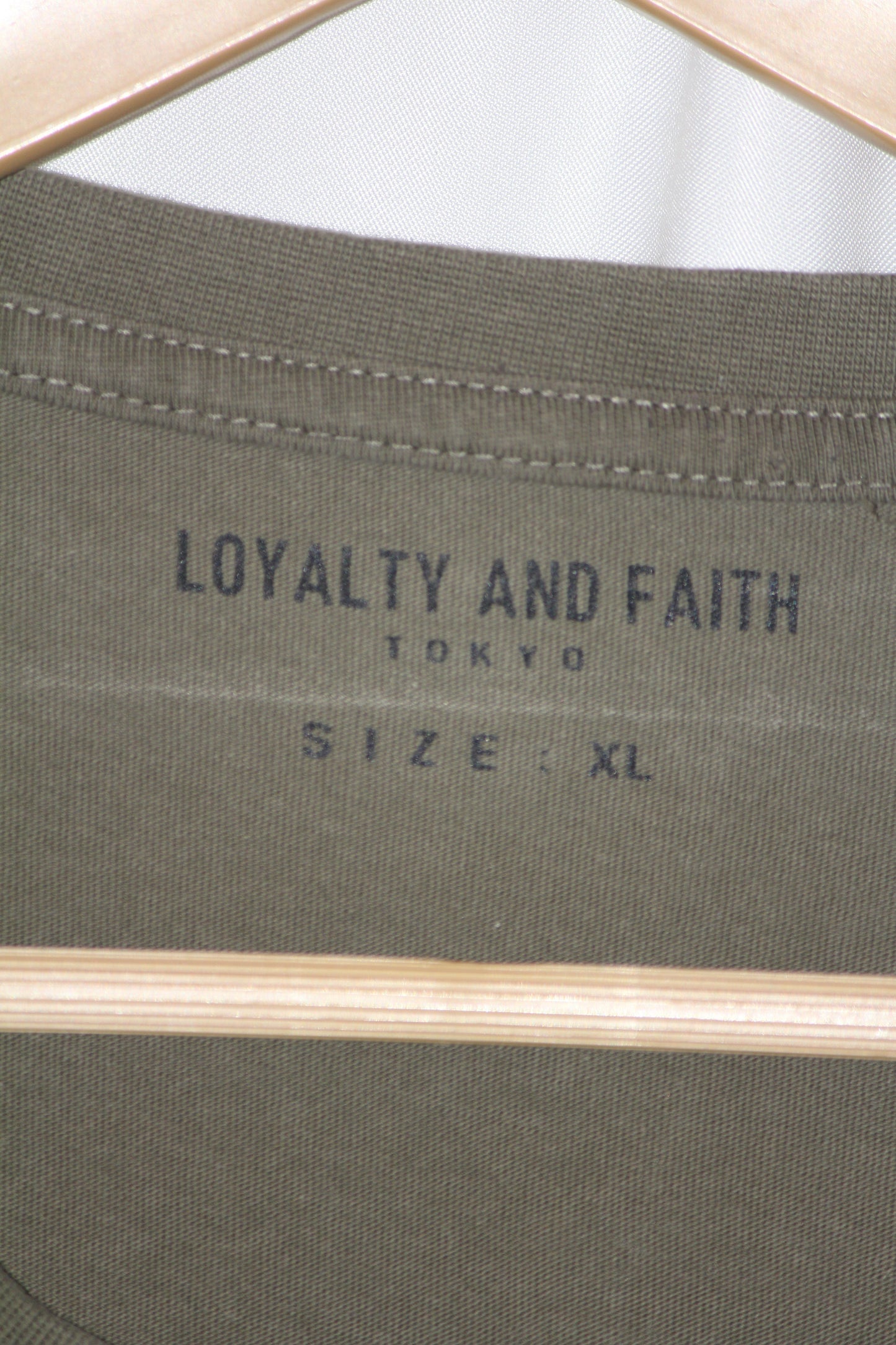 Loyalty & Faith Green Printed T-Shirt