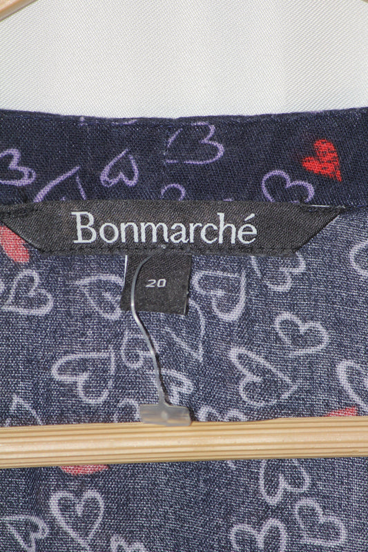Purple Heart Print Shirt – Bonmarche