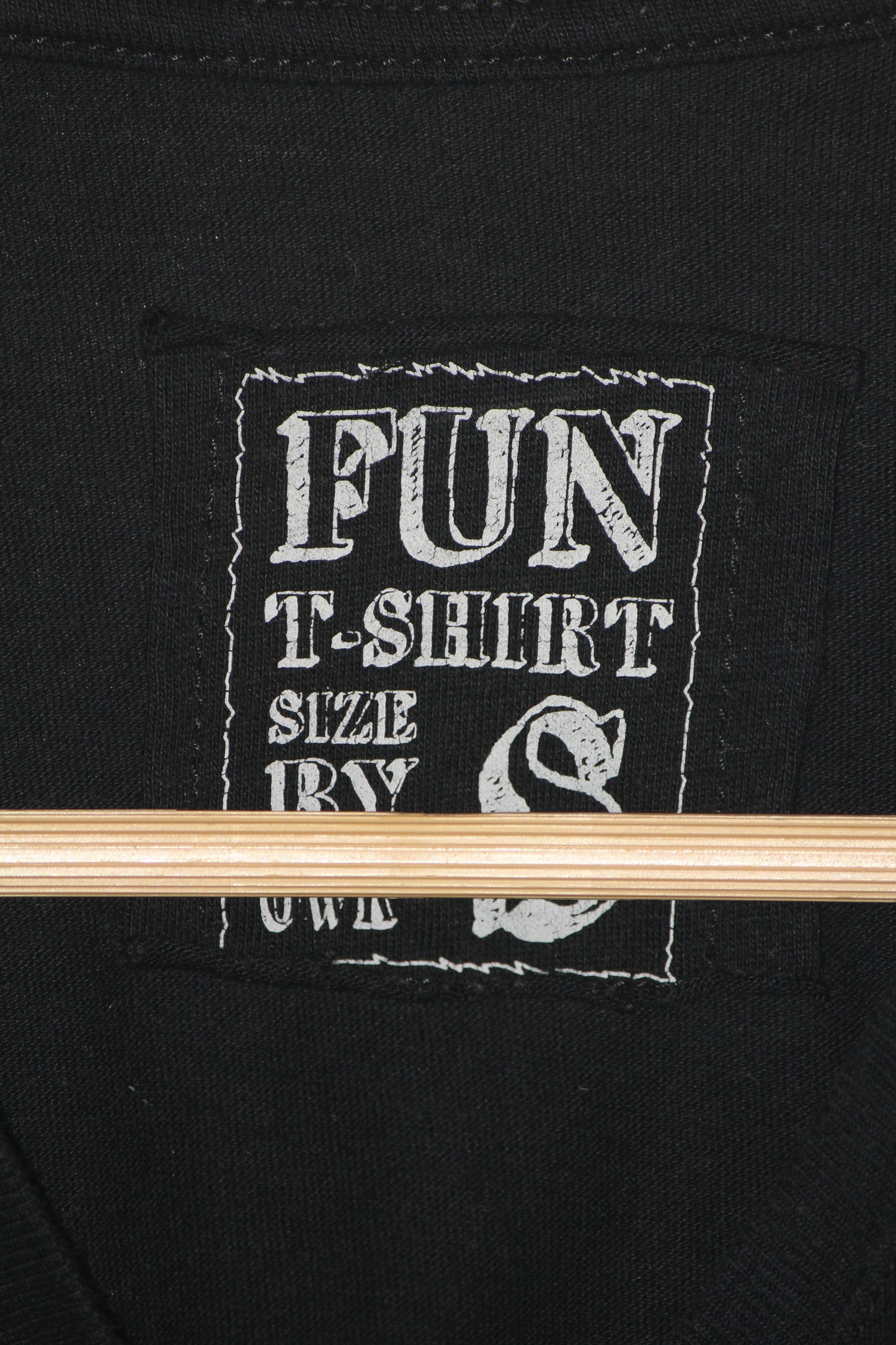 OWK Black Printed T-Shirt