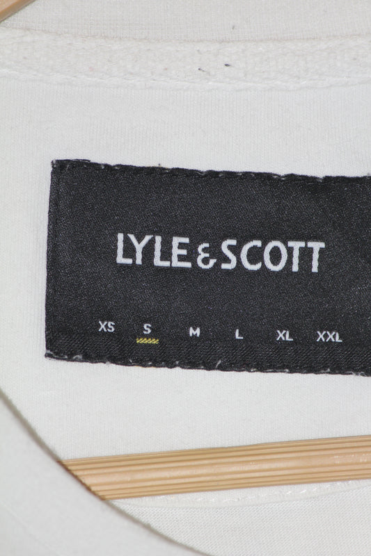 Lyle & Scott White T-Shirt – Small