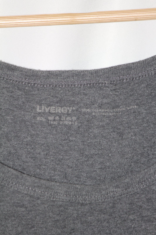 Livergy Grey Crop Top