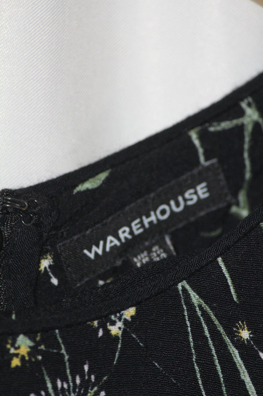 Warehouse Black Maxi Dress