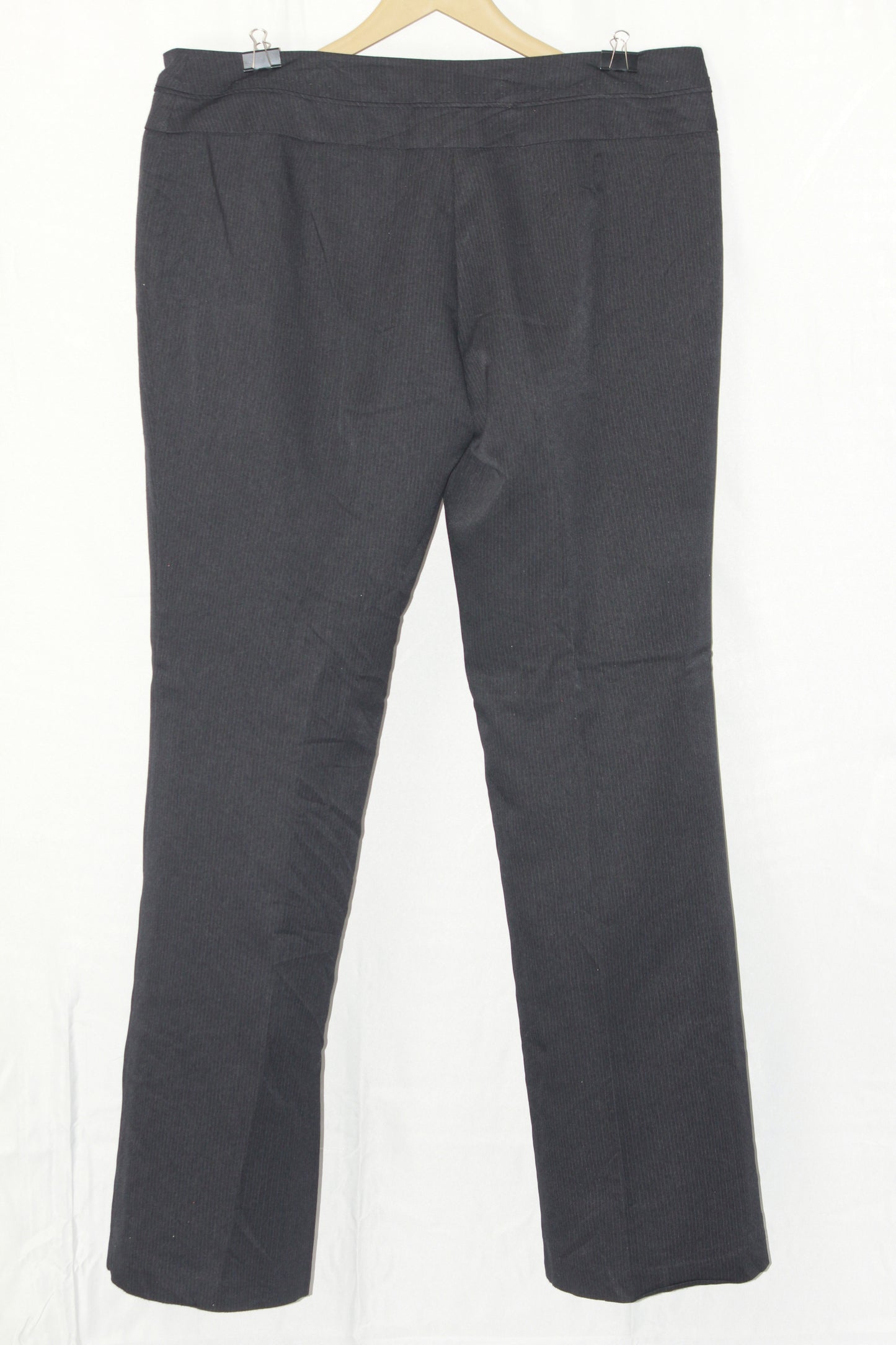 F&F Black Straight Pant - Medium