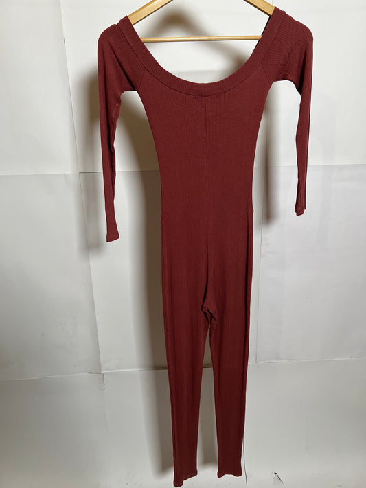 Radiant Red Full-Sleeve Bodycon Dress