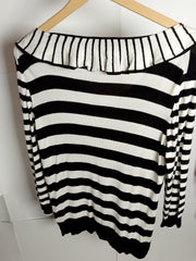 Per Una Striped Elegance Blouse