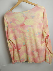 Thriftyfy Petal Pink Floral Blouse