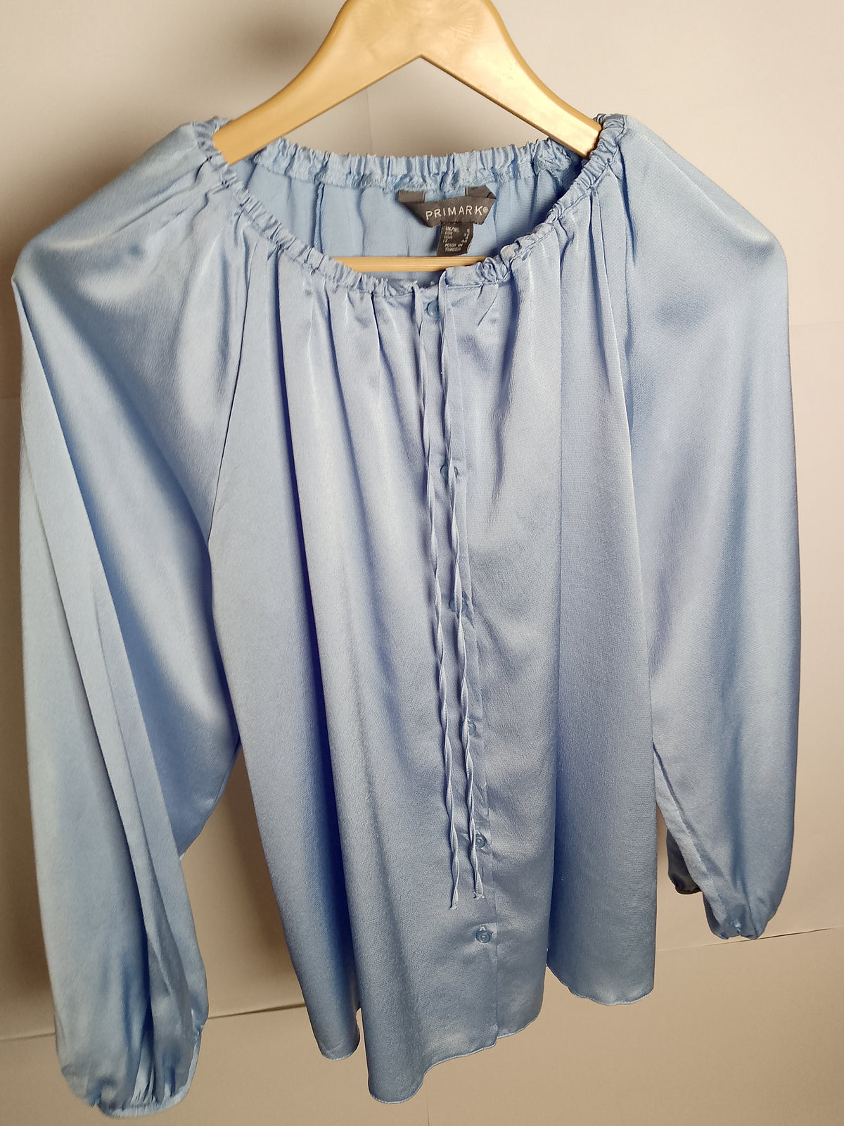 Primark Silk Sky Button-Down