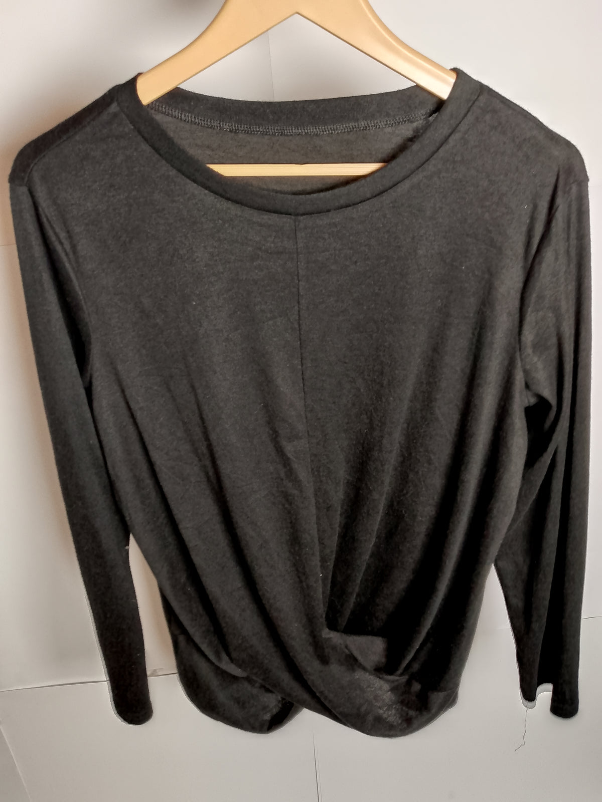 Thriftyfy Noir Simplicity Blouse