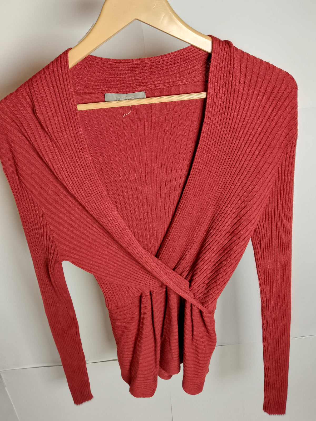 Oasis Maroon Cozy Blouse