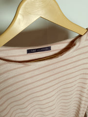 Mark & Spencer Striped Blush Blouse