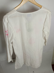 April Cornell Rose Whisper Blouse