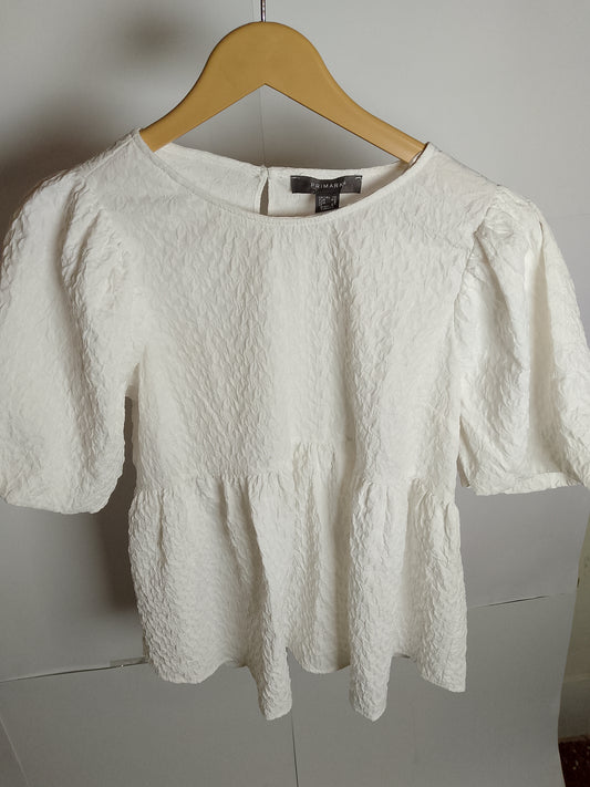 Primark White Chic Blouse