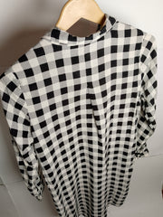 Monochrome Magic Checkered Shirt by Atmosphere