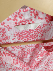 Rose Petal Pink Floral Shirt by Marks & Spencer