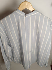 Oceanic Lines Blue Shirt by H&M